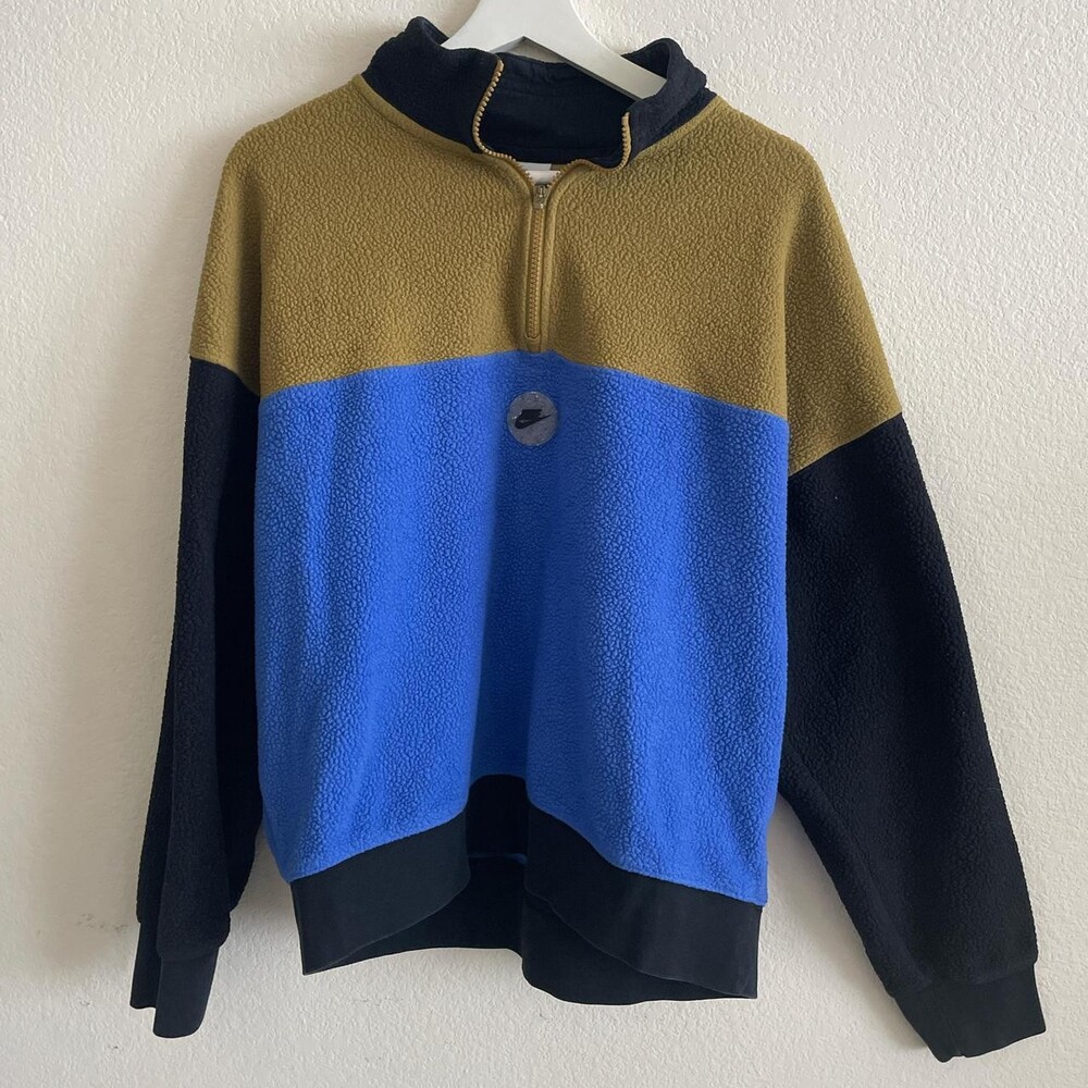 Nike Fleece Quarter Zip Sweatshirt B 65 E